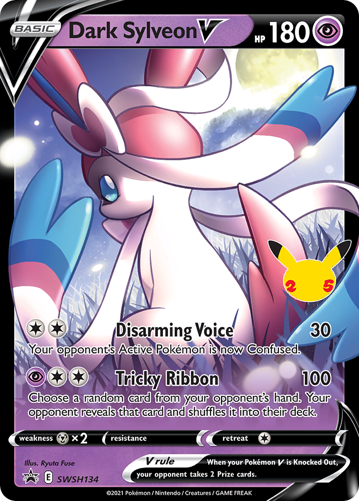 Dark Sylveon V SWSH134 (Promo)