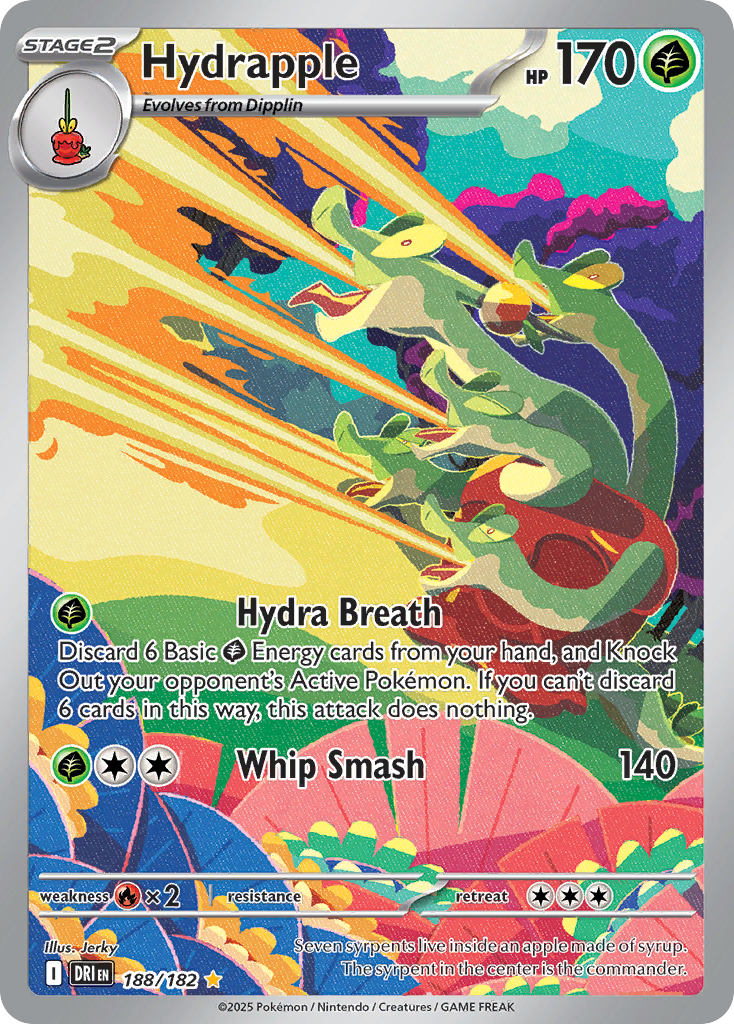 Hydrapple 188/182 (Illustration Rare)