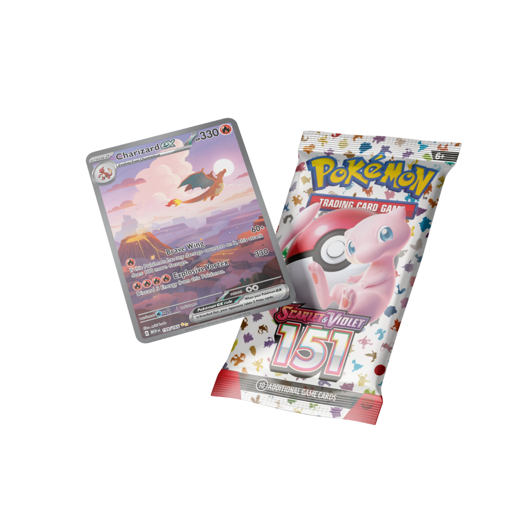 Pokémon Card Game — Scarlet &amp; Violet 151 (English) Single Booster Pack (Sealed)
